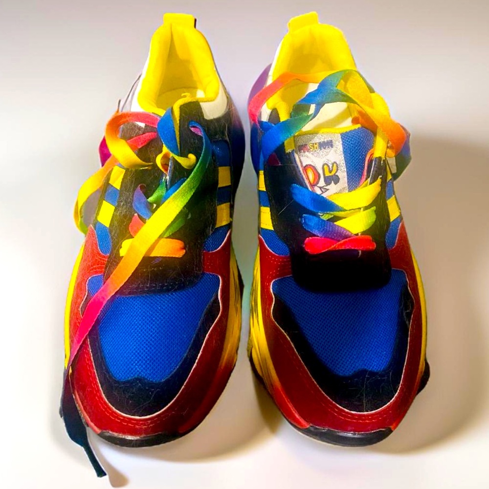 rainbow shoes